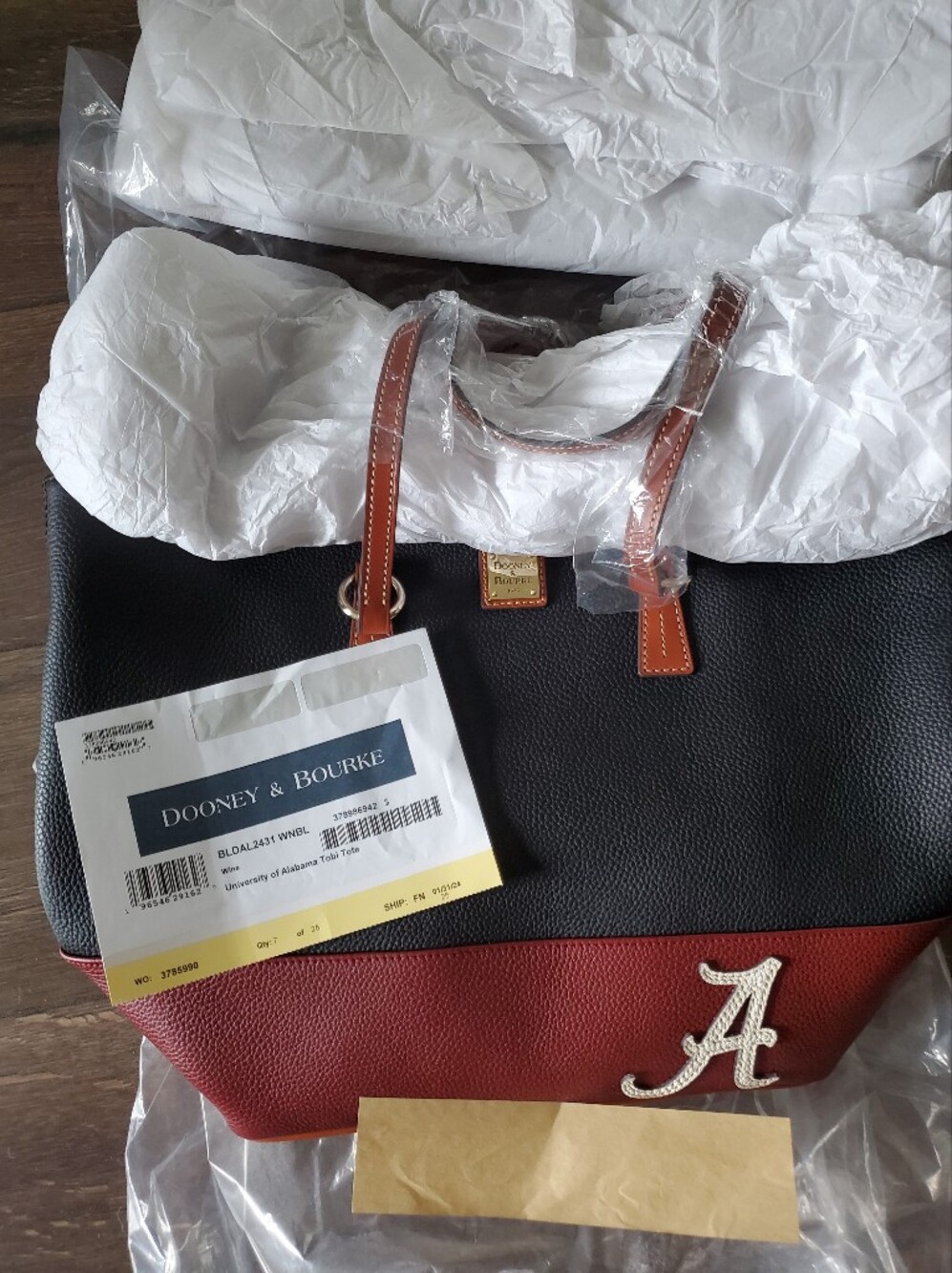 Dooney & Bourke University Of Alabama Tobi Tote - Picture 15 of 15
